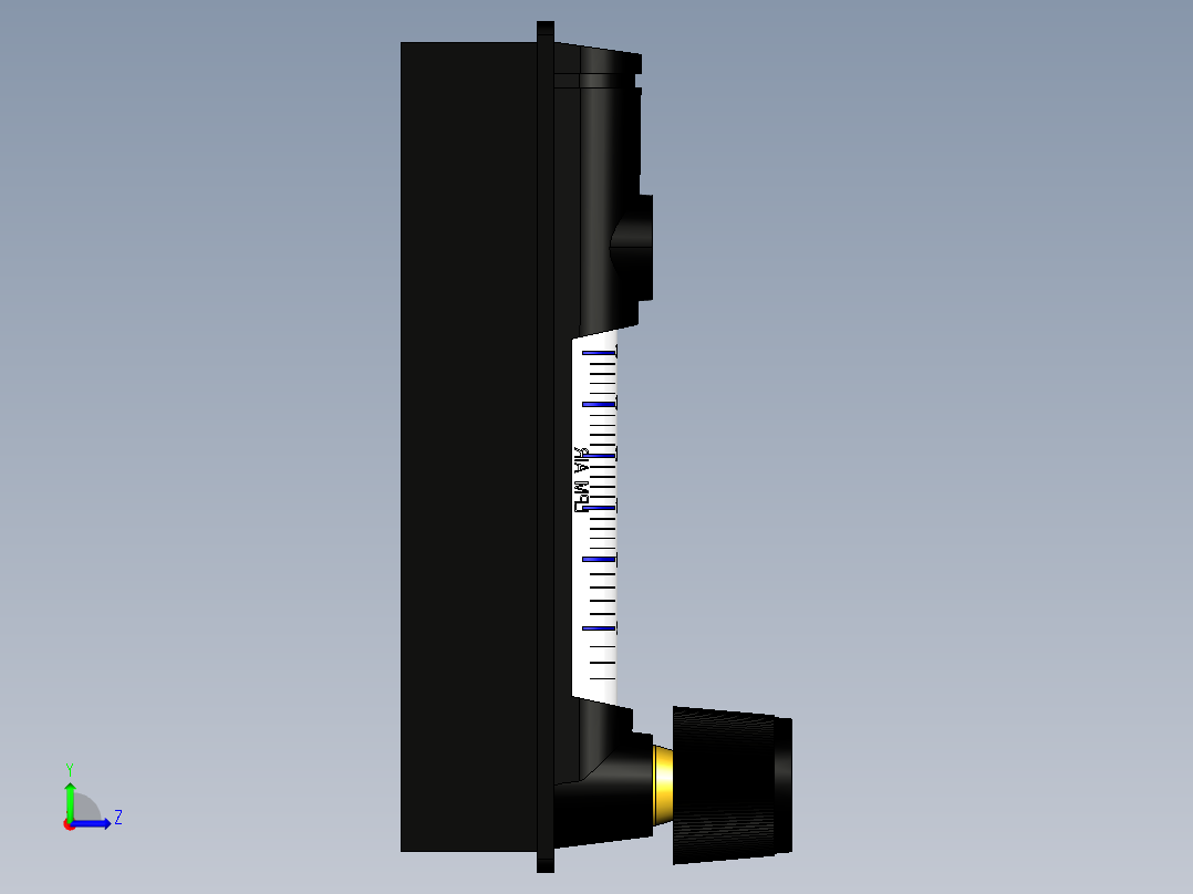 仪表、流量计(24)左视图