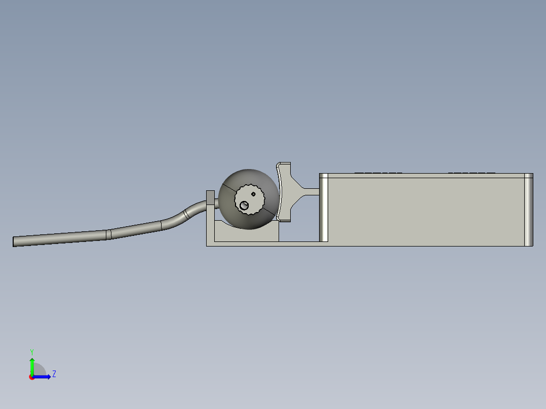 A3004280-3D打印机械呼吸机左视图