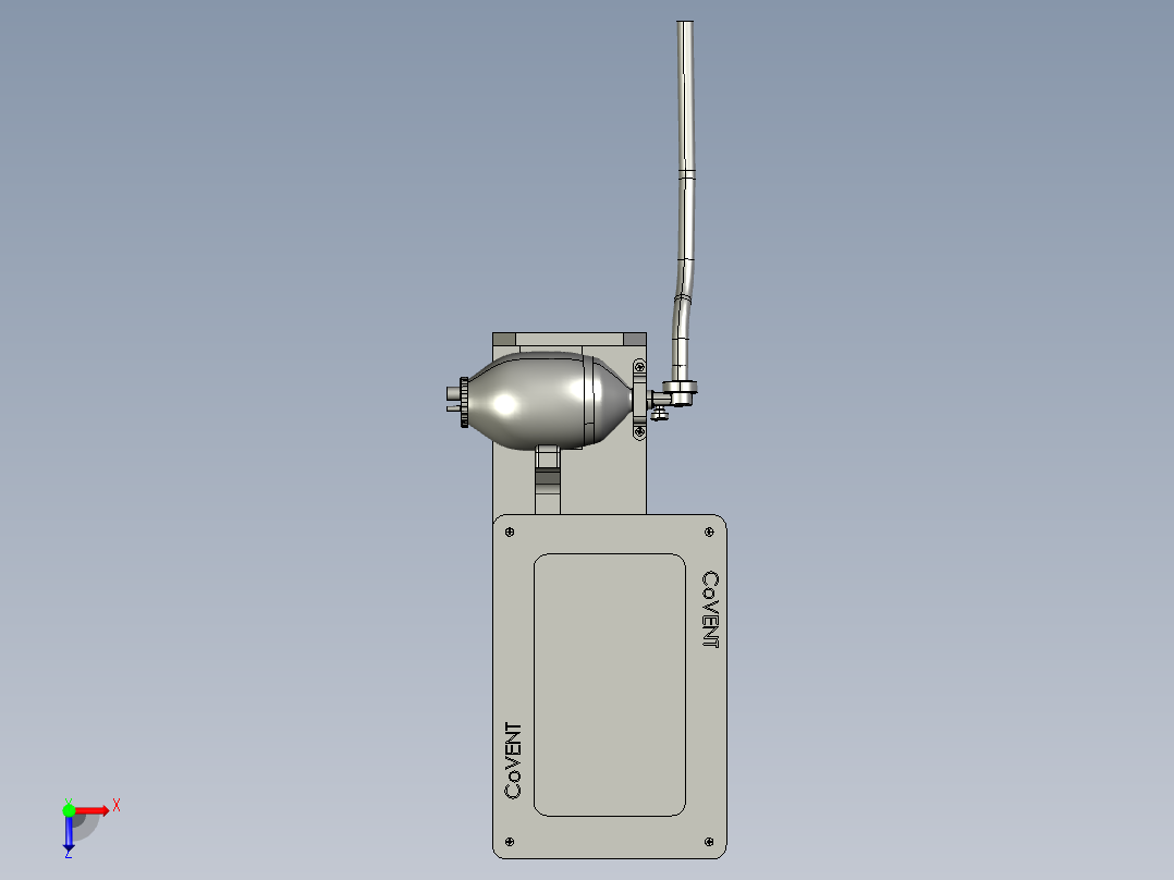 A3004280-3D打印机械呼吸机俯视图