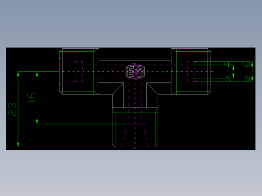 PARKER管接头EO Union tee T06S71X_front