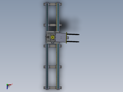 自动仓库物流升降机  sw20俯视缩略图