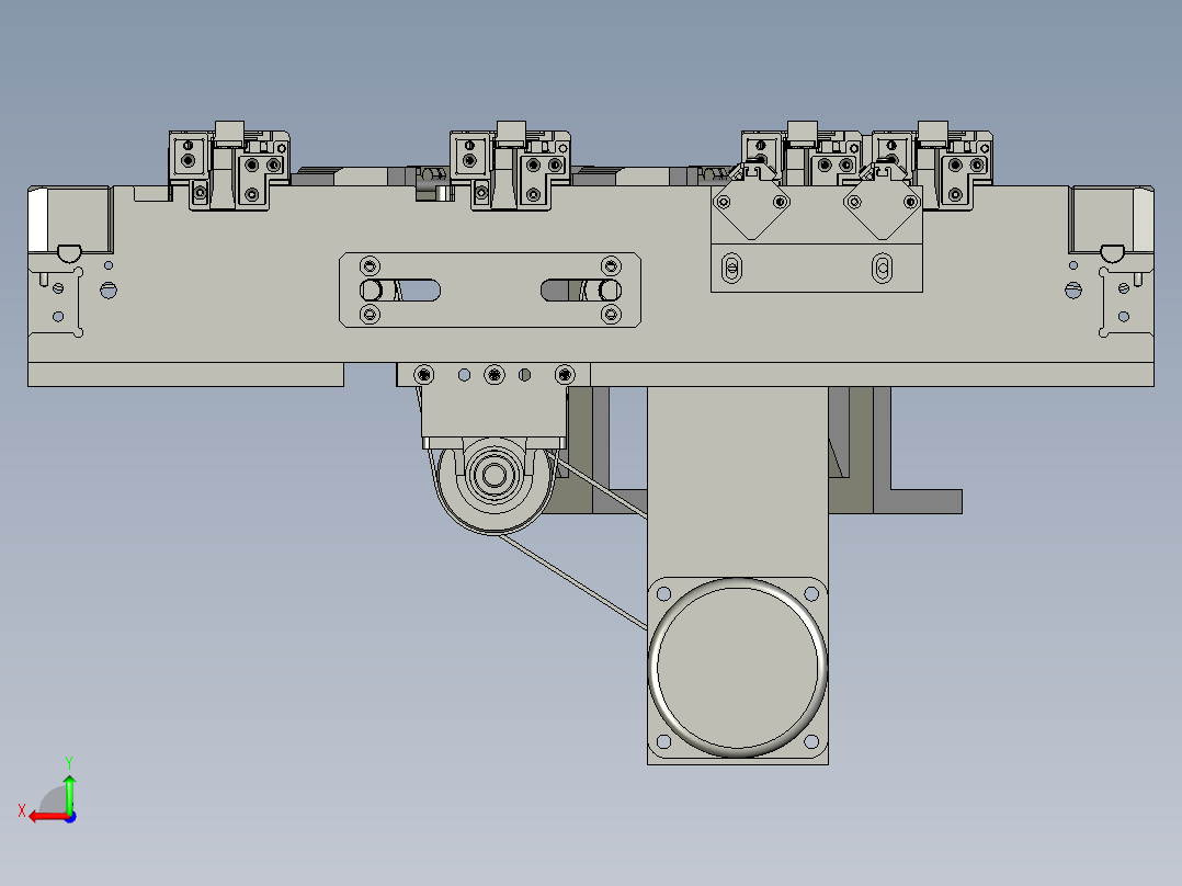 04-18BJ包胶流水线后视图