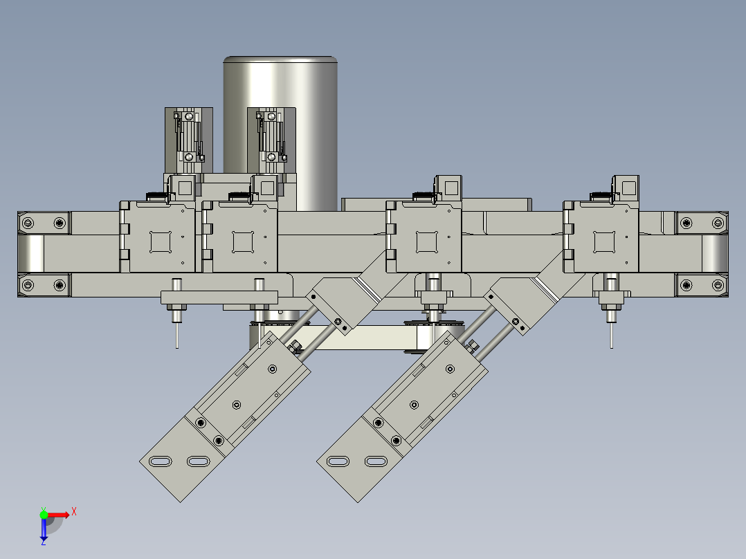 04-18BJ包胶流水线俯视图