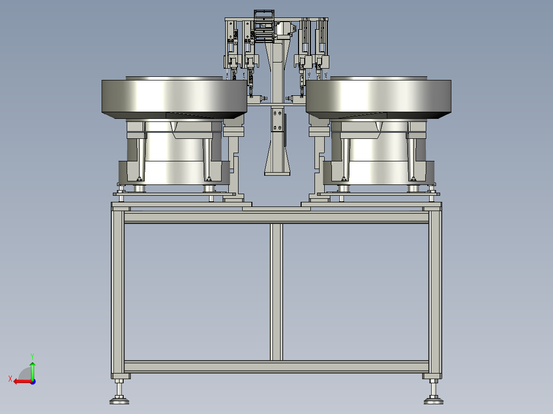 X-铆合小件移栽模组后视图