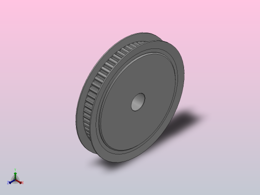 标准型梯形齿同步带轮XL型_SXLHC-60-050-dc16-A