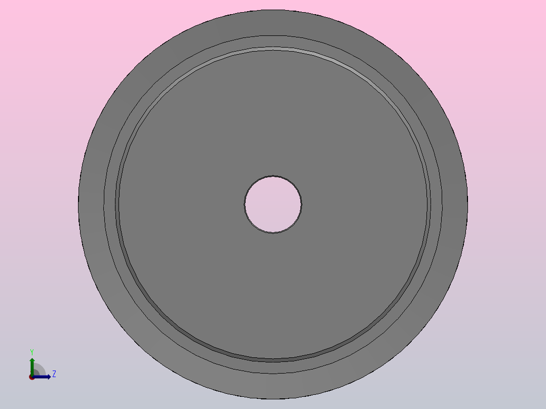 标准型梯形齿同步带轮XL型_SXLHC-60-050-dc16-A左视图