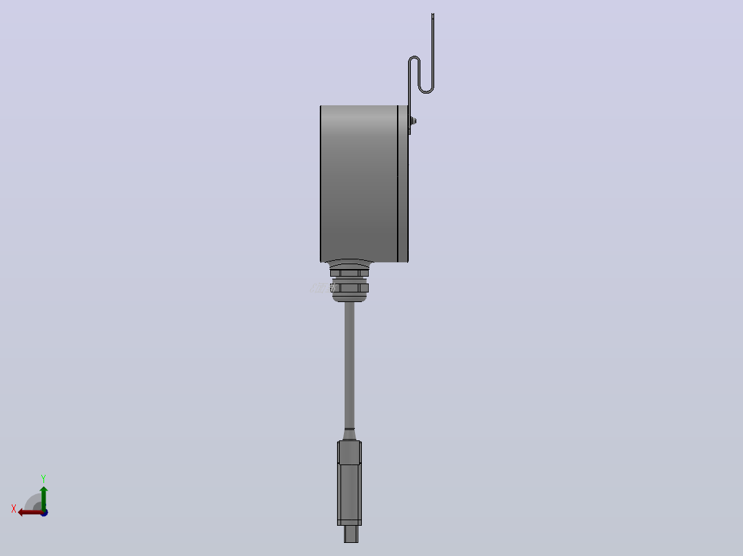 EKT8030-001系列增量式编码器_EKT8030-001后视图