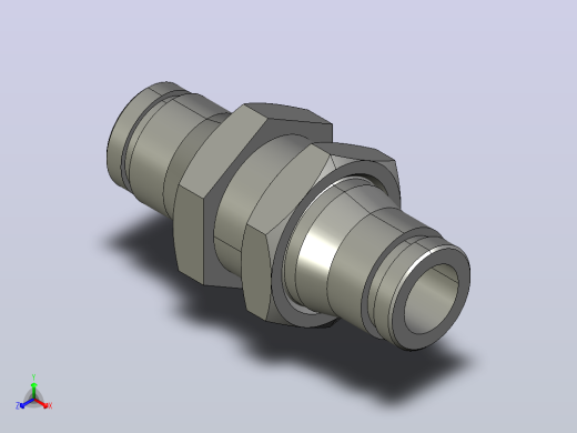 管接头螺纹62PLSBH-8M系列正等轴测缩略图