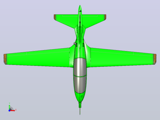 BD- 5B Puplic 3DM STP IGS飞机前视缩略图
