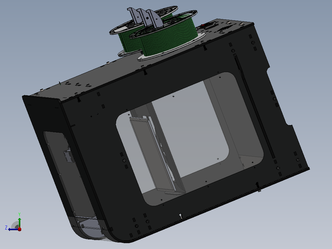 酷睿XY 3D打印机右视图