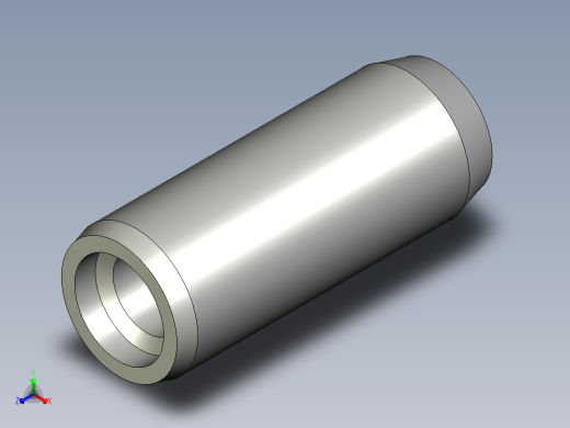 GB-T120.2_A-2000 A型内螺纹圆柱销正等轴测缩略图