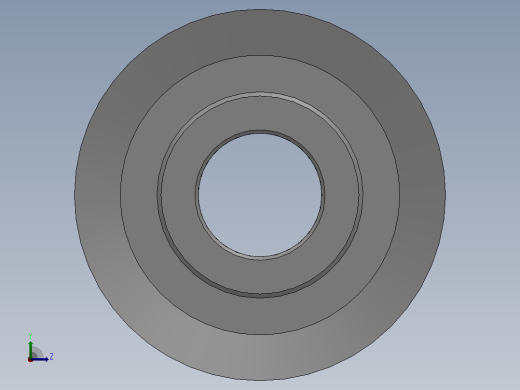大凸缘型小凸缘型半圆弧形齿同步带轮H3M型_SH3MCC-15-6-dc6-A左视缩略图