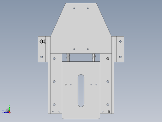 滚轮传送带挡块右视缩略图