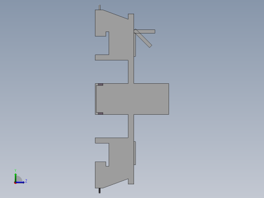 3D镜片裁片机床左视缩略图