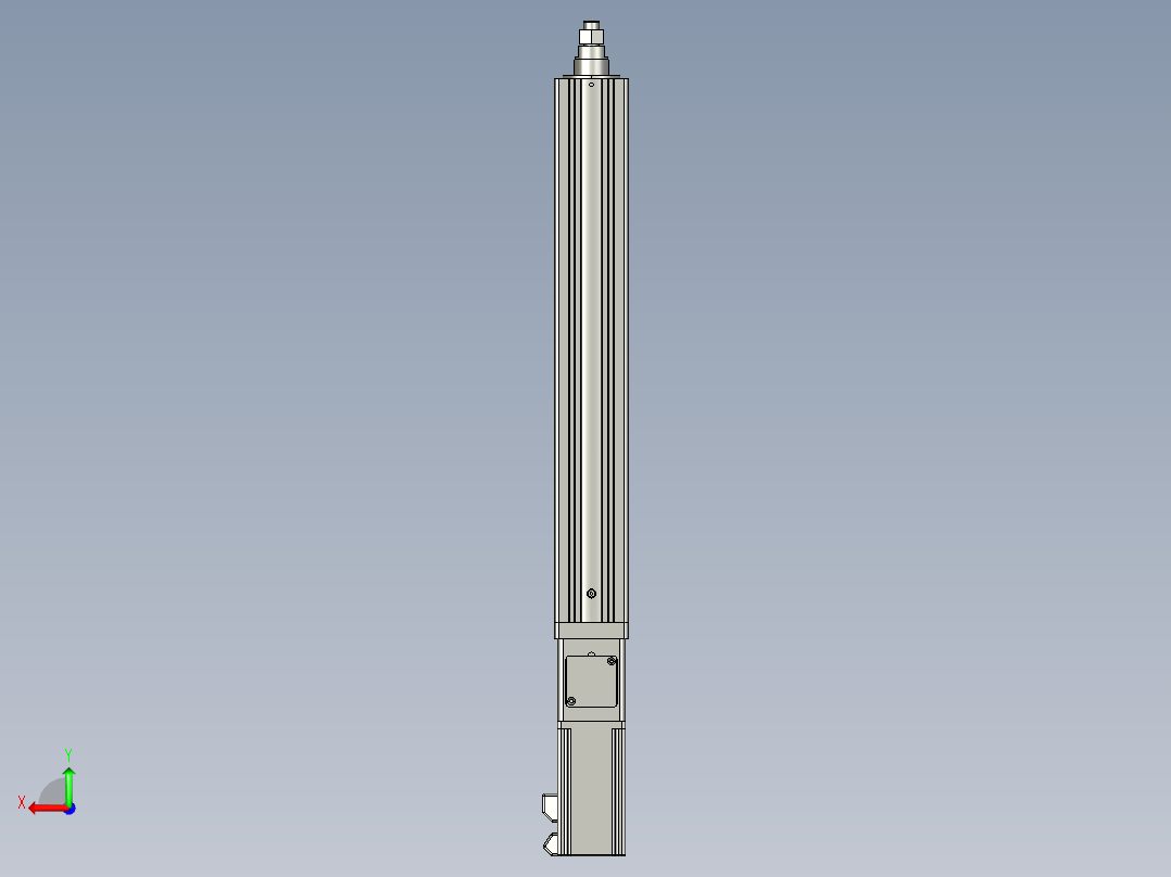 12VZ电动缸-VZ6-S350-BC后视图
