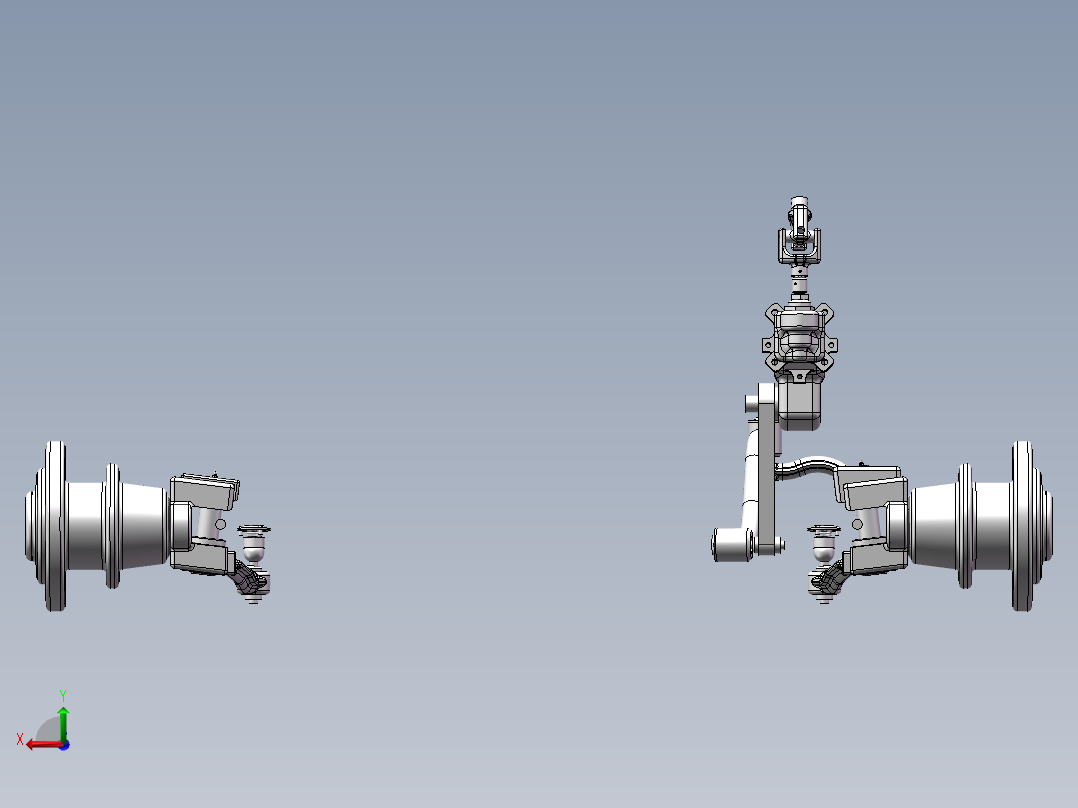 驱鸟稻草人设计后视图
