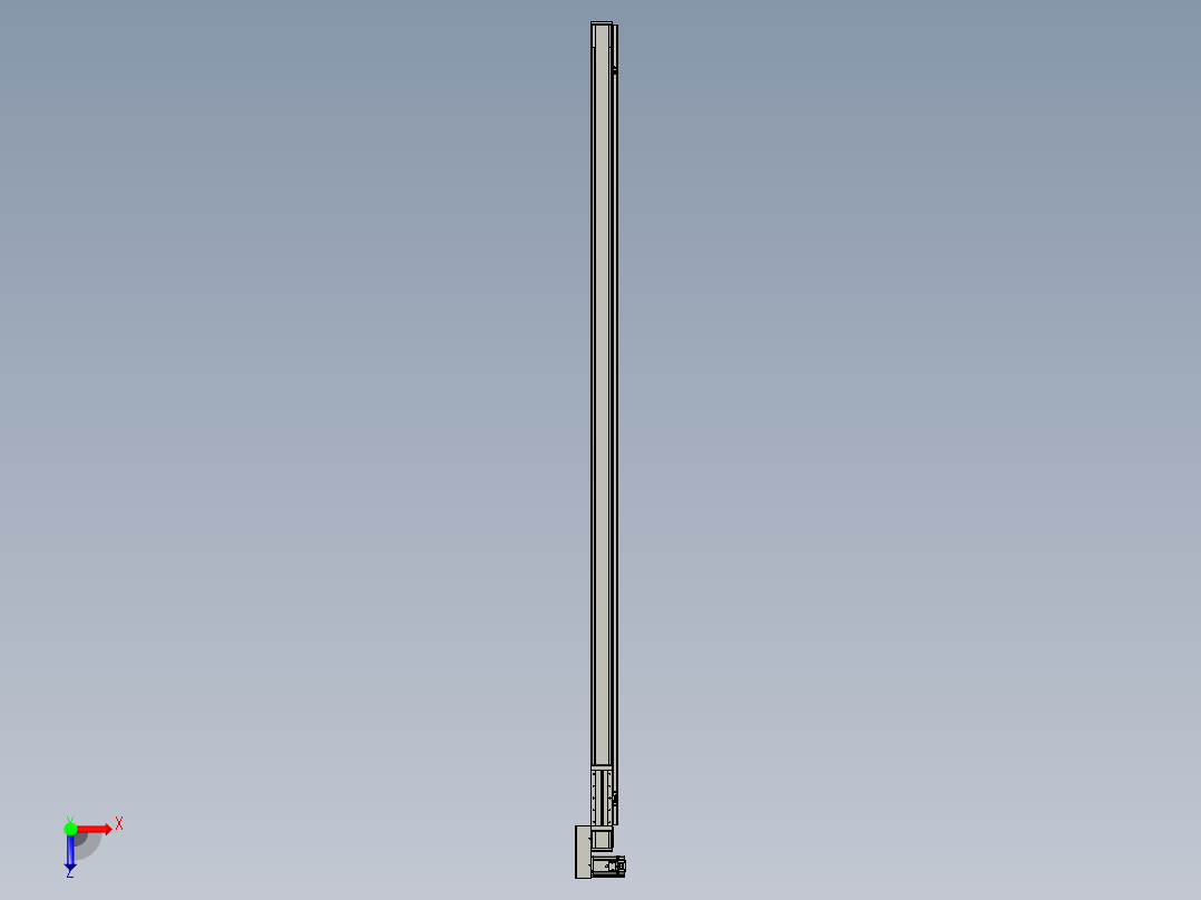 欧规系列-LB8-L75-S2700-BR-ZP75-C3俯视图