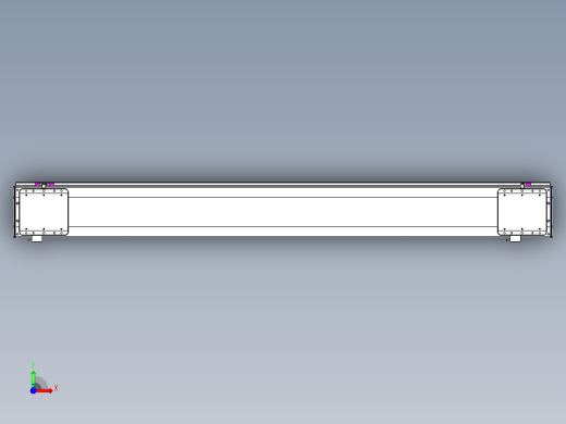 威洛博LC系列3d模型模组2LC22H2Y-S1800前视缩略图
