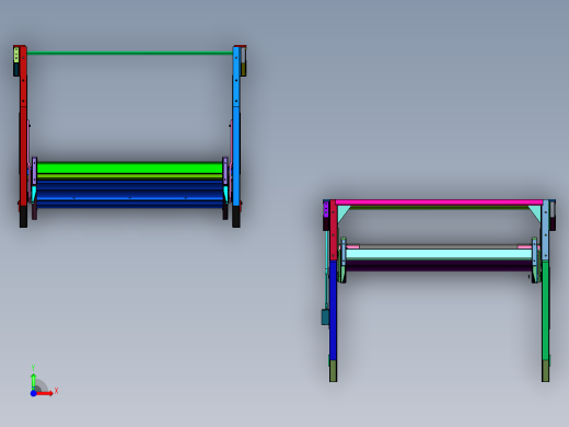 小别墅升降机械式立体子母车库前视缩略图