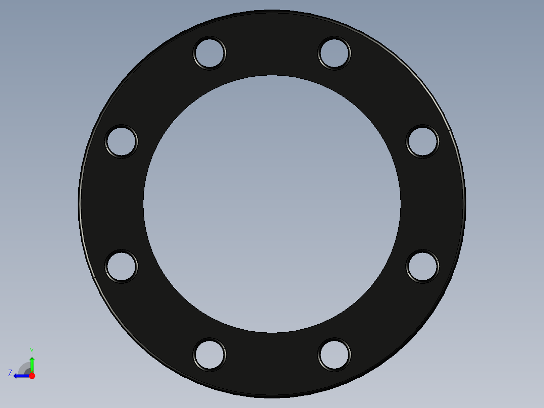 32ODB-SW 钢芯衬环，聚丙烯玻璃钢涂层，根据DIN EN ISO 为存根和门泄。钻孔：PN 10 16到DN 150；PN 10从DN 200右视图