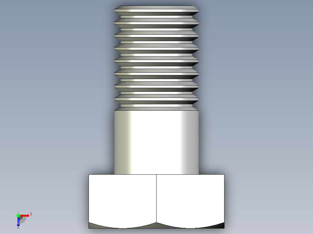 管道手动球阀-水管开关阀-手动阀门User Library-MD52C150DN25-2_A-M10x1.5_20俯视图