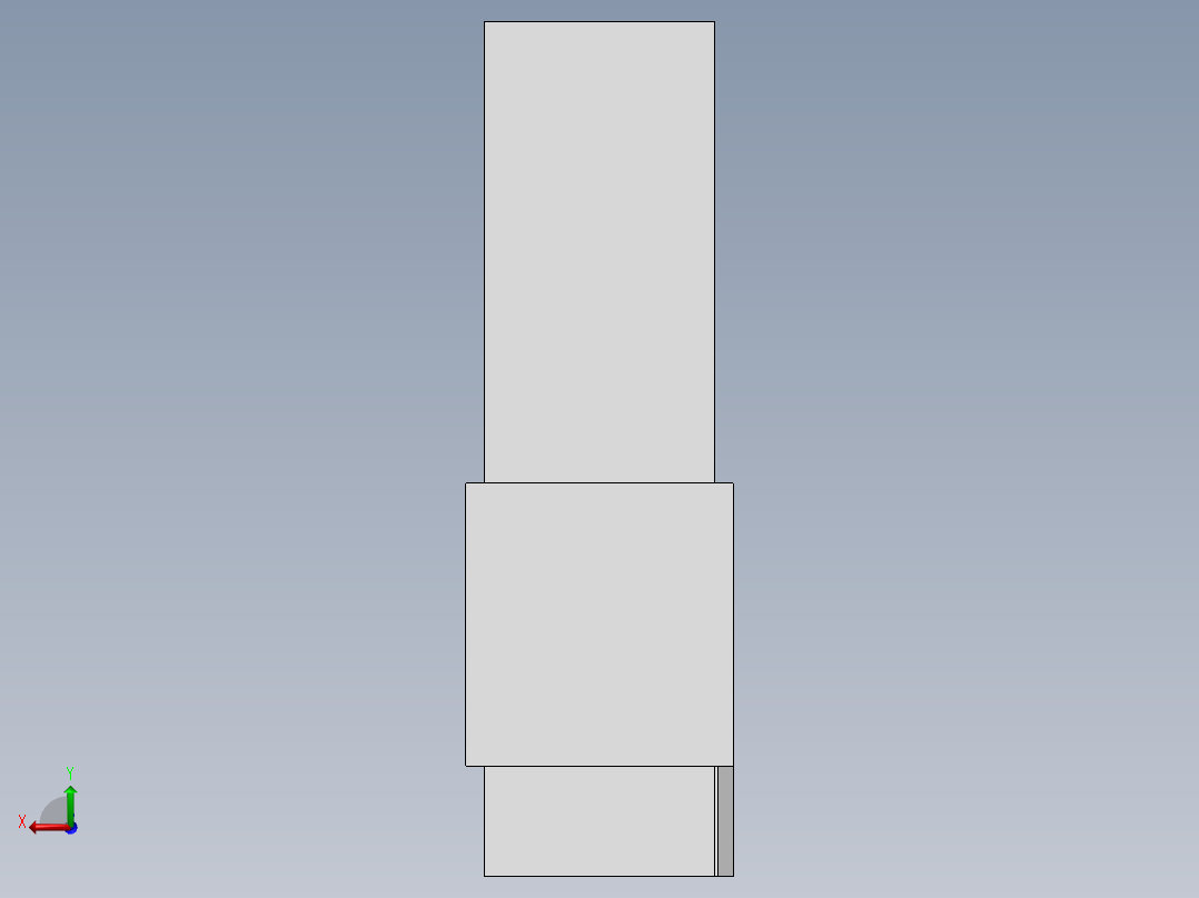 260系列槽型光电（插拔式）-FC-SPV266Z-D后视图