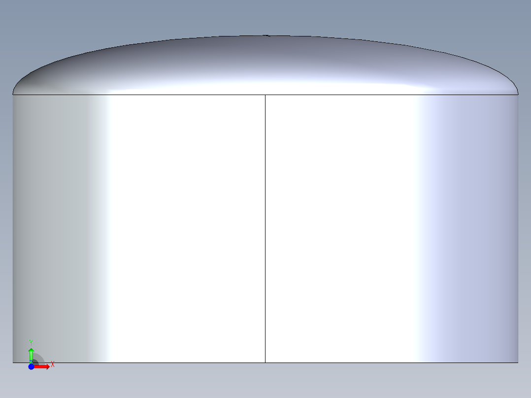 聚氯乙烯配件19-Sch80_Cap_SOC_847-080 _8in前视图