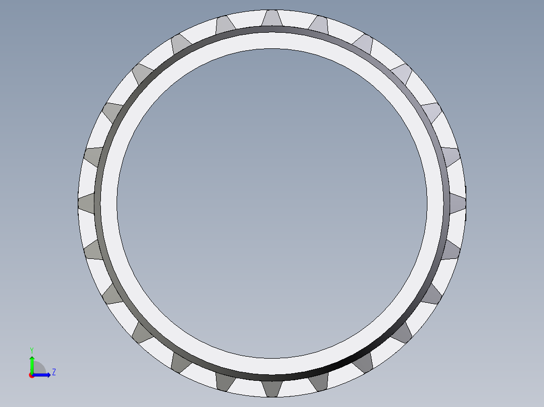 卡套式工业通用硬管接头Progressive_stop_ring_PSR16SX左视图