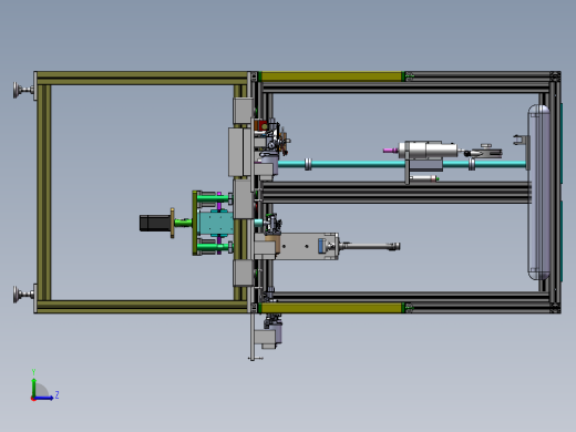 螺母自动锁紧机左视缩略图