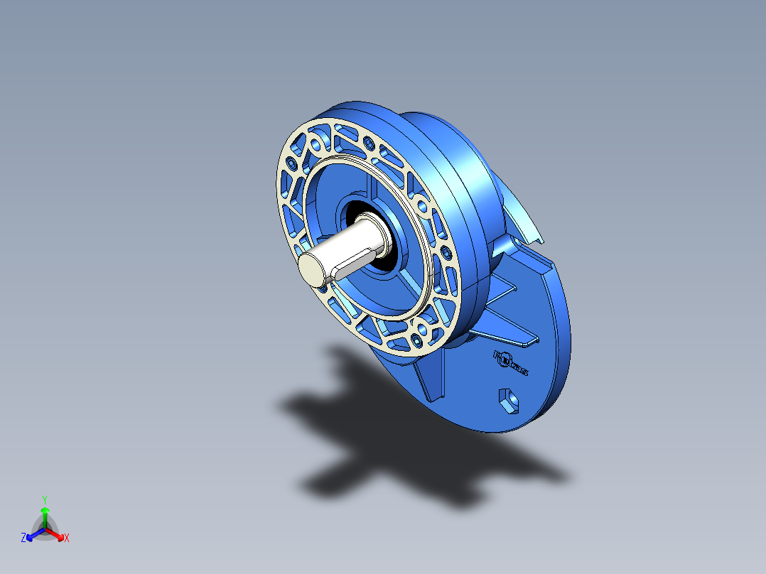 PC齿轮减速机10款正等轴测图