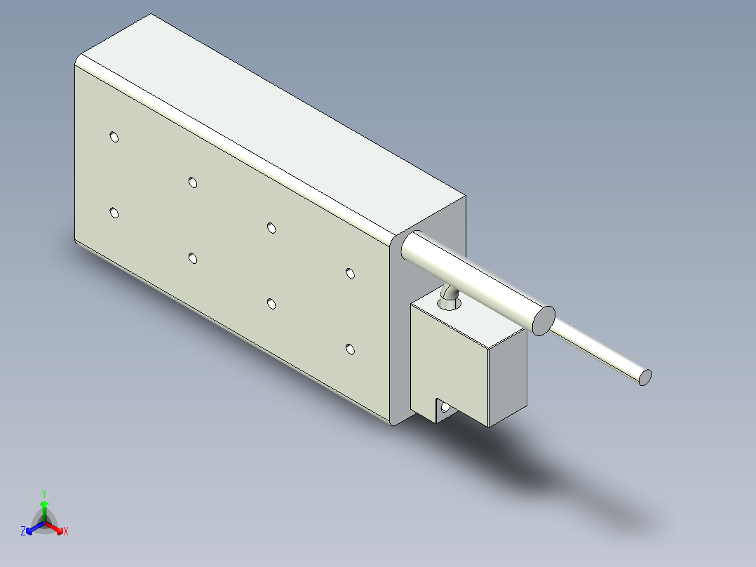 威洛博模组VJM30-B2正等轴测图