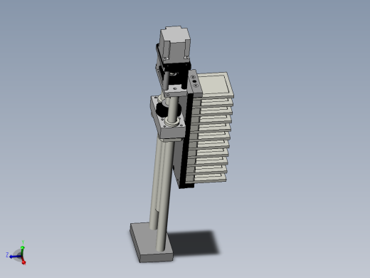 轴承套圈储料机械系统设计