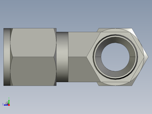卡套式工业通用硬管接头10_rbu-s右视缩略图