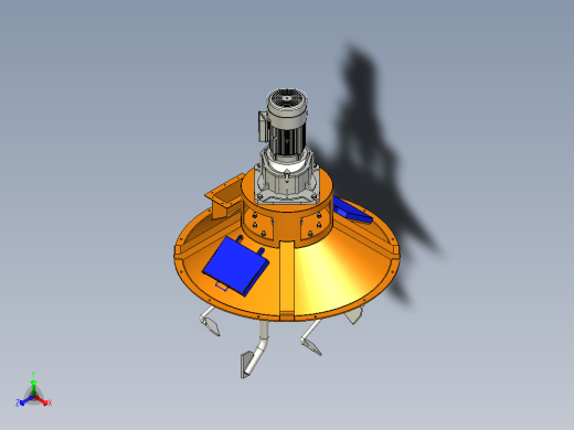 行星搅拌机正等轴测缩略图