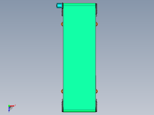 LE-XC4080-左直连驱动重载皮带线-负载200kg俯视缩略图