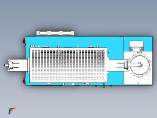 高真空管式炉俯视缩略图