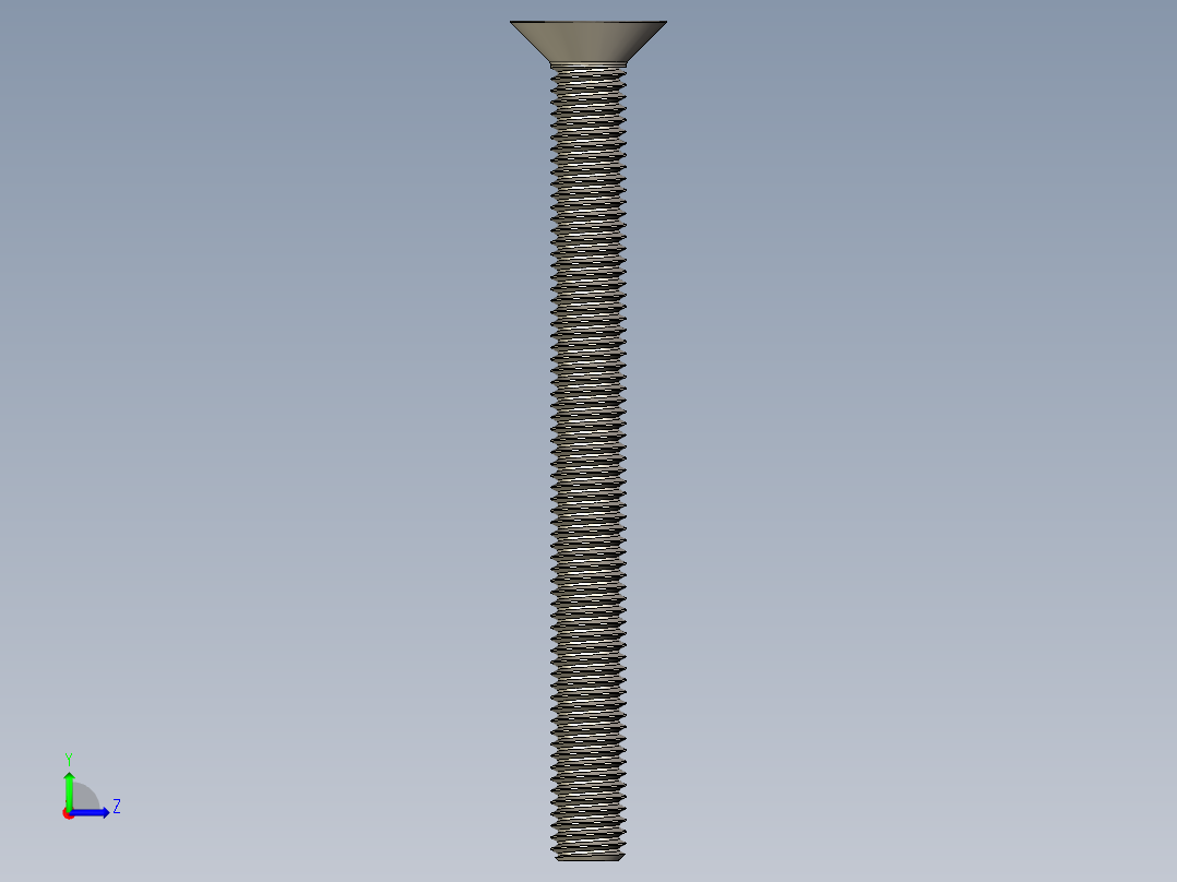 Screw_ISO_10642_M8x90_A2.STEP左视图