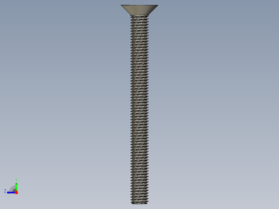 Screw_ISO_10642_M8x90_A2.STEP右视图