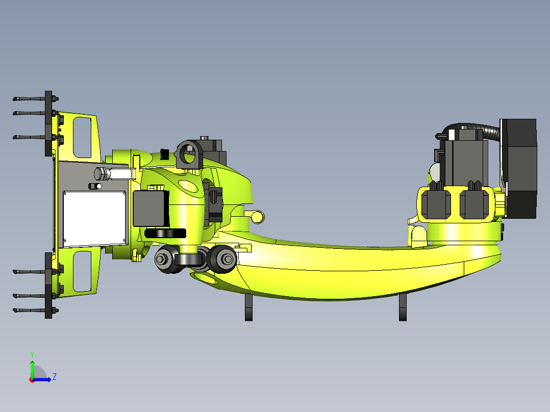 KUKA KR 270 R2700 ultra (KR QUANTEC ultra)机器人左视图