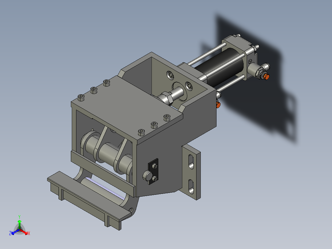 B3003481-90度旋转机构主视图