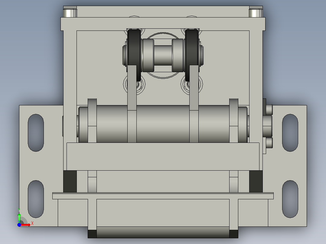 B3003481-90度旋转机构前视图