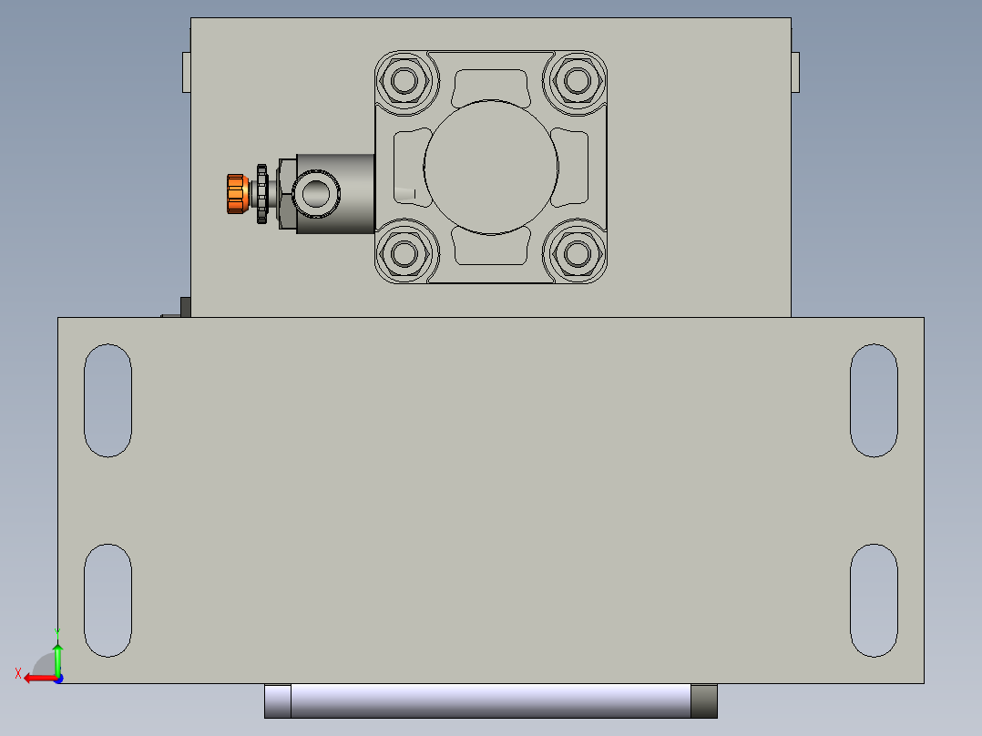 B3003481-90度旋转机构后视图