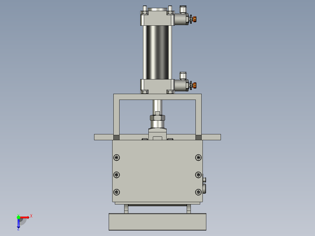 B3003481-90度旋转机构俯视图