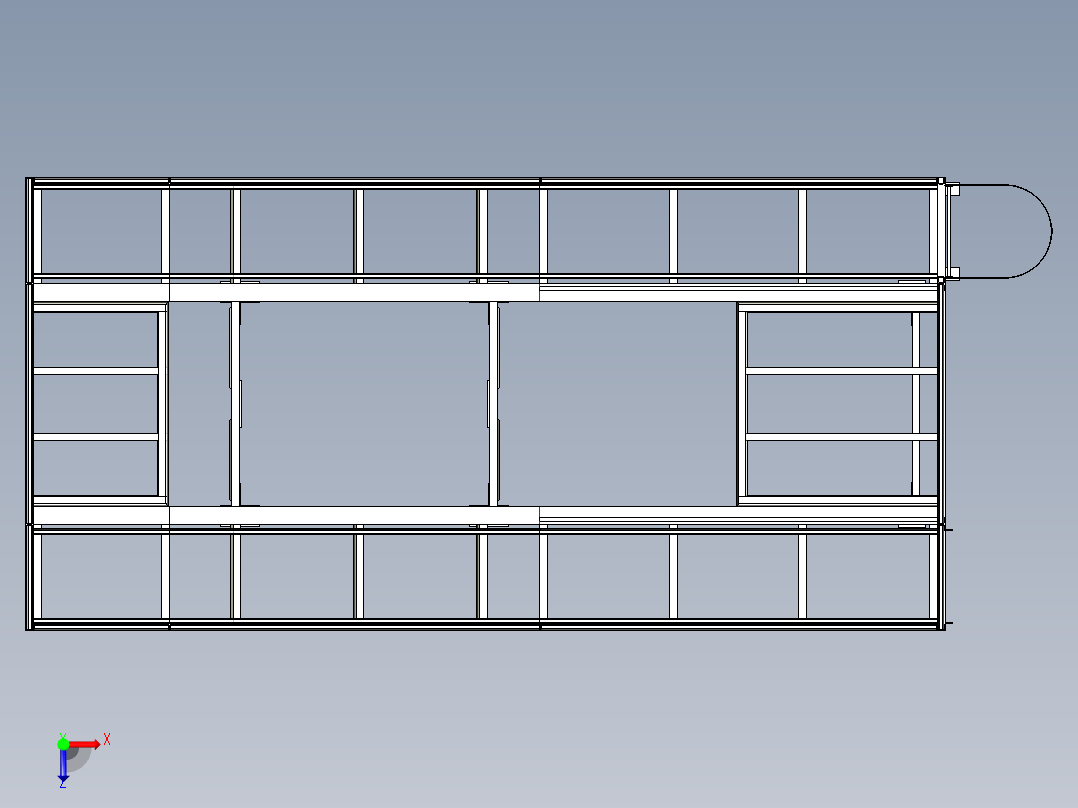 A3003876-振动筛结构 304TM3俯视图