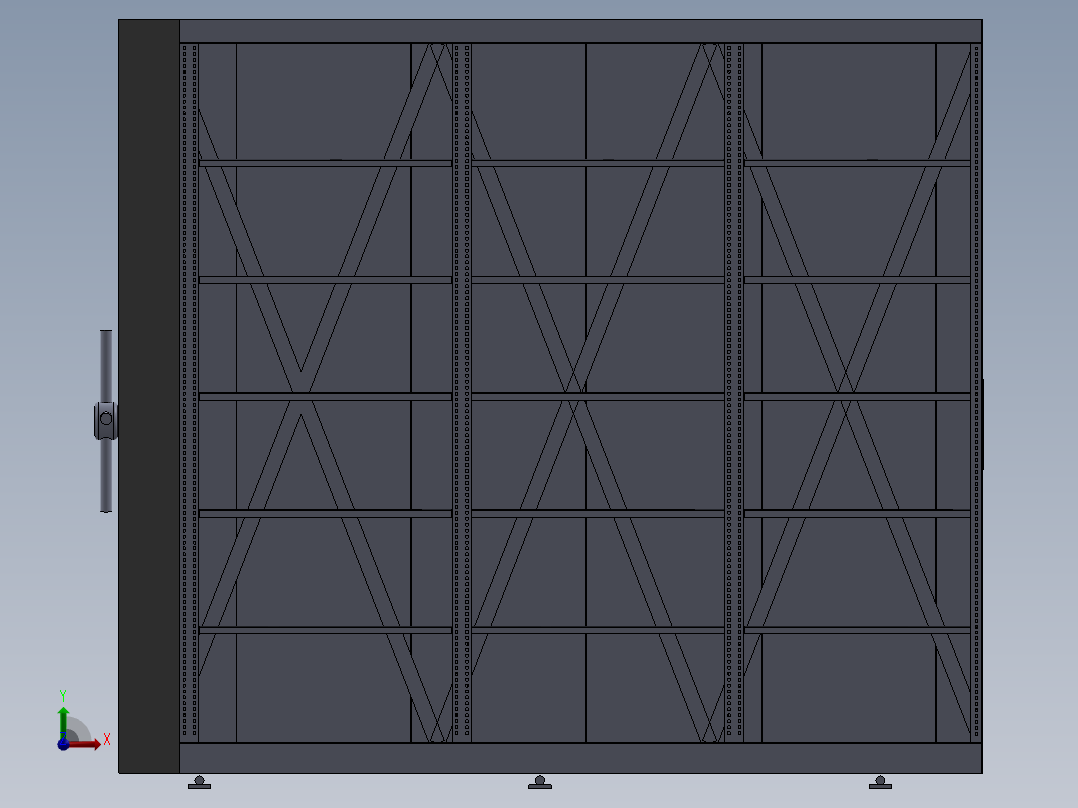 A2004648-动态货架系统前视图