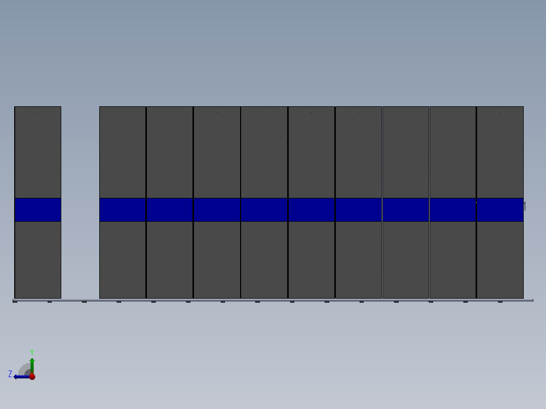A2004648-动态货架系统右视图