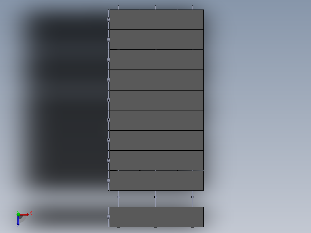 A2004648-动态货架系统俯视图