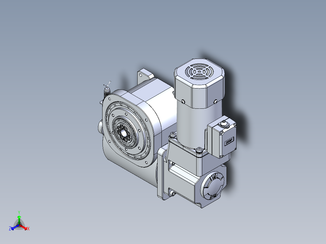 RU70DA意米精密分割器主视图