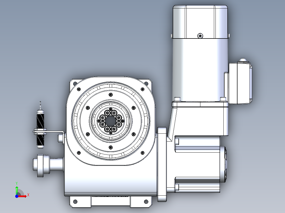 RU70DA意米精密分割器前视图
