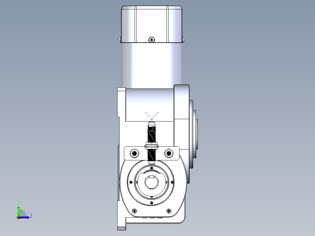 RU70DA意米精密分割器左视图